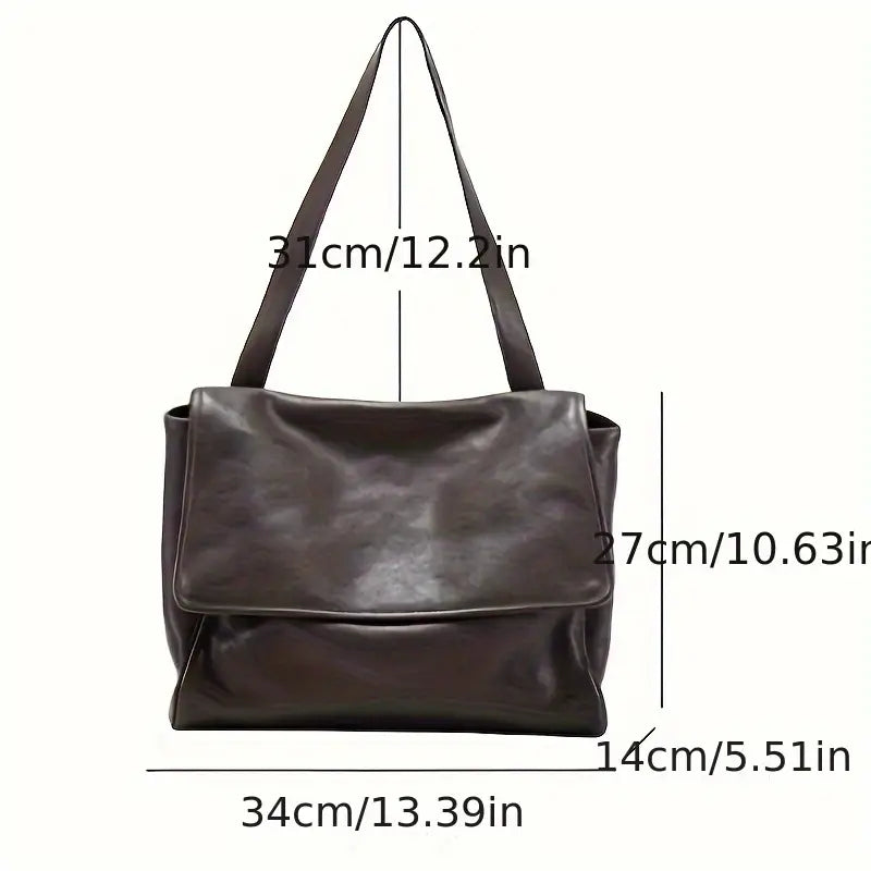 Soft faux leathers Handbag