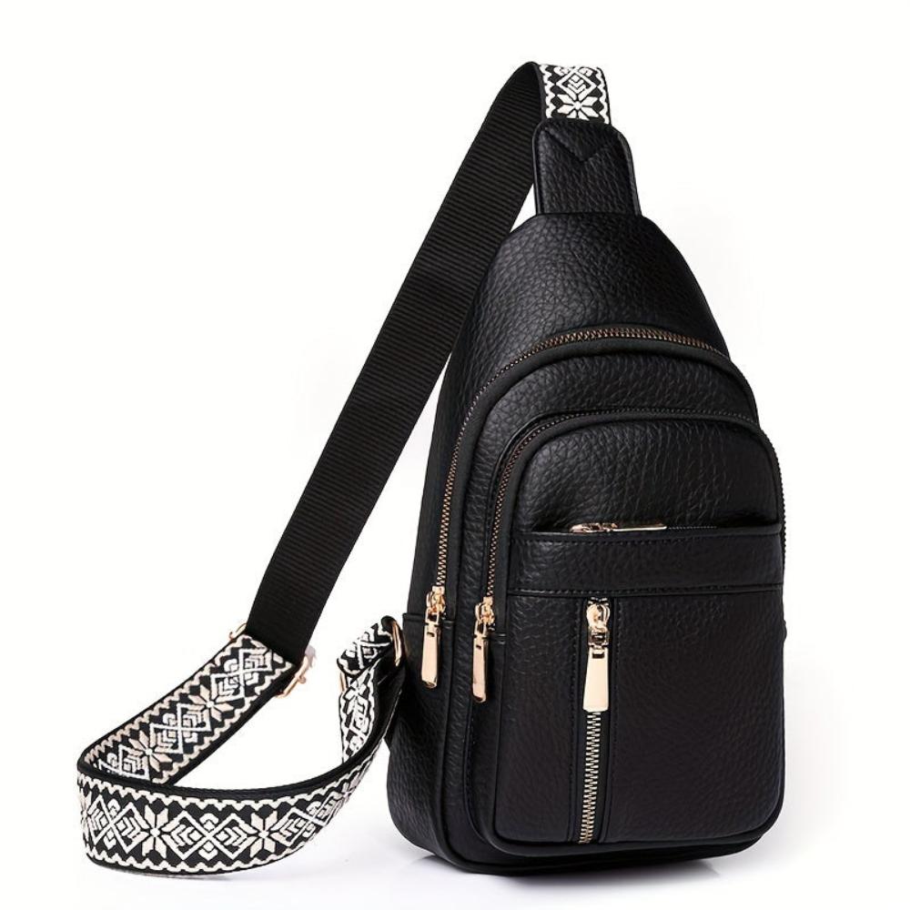 Vintage Chest Crossbody Bag