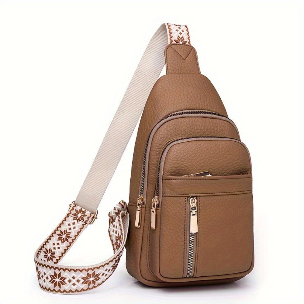 Vintage Chest Crossbody Bag