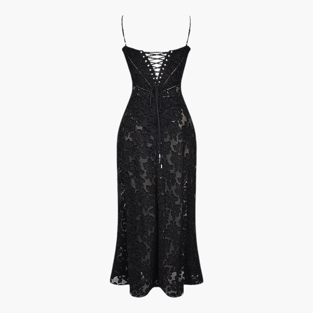 Lace Maxi Dress – Vintage Style