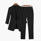 Two-Piece Suit Set – Blazer and Trousers