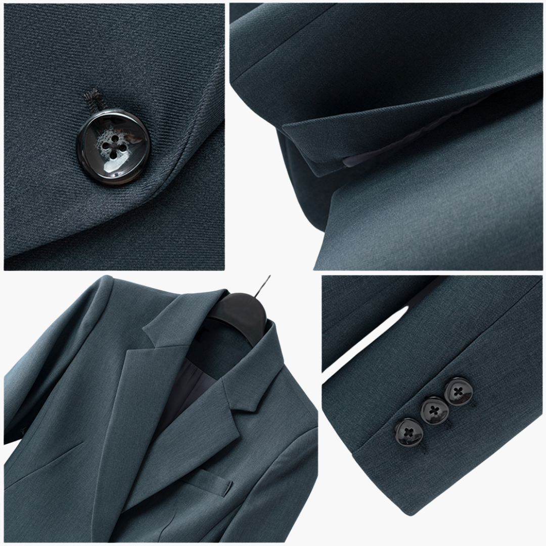 Blazer Suit Set – Tailored Pants