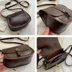 Classic Saddle Crossbody Bag