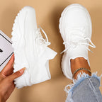 Casual Flyknit Breathable Shoes for Women