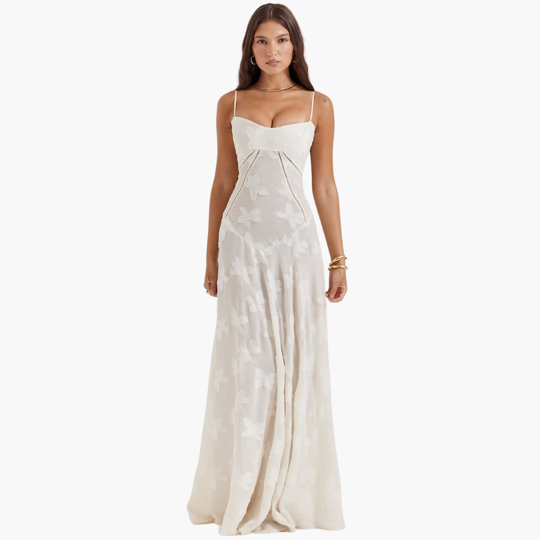 Lace Maxi Dress – Vintage Style