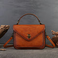 Retro Mailman Genuine Leather Crossbody Bag for Women