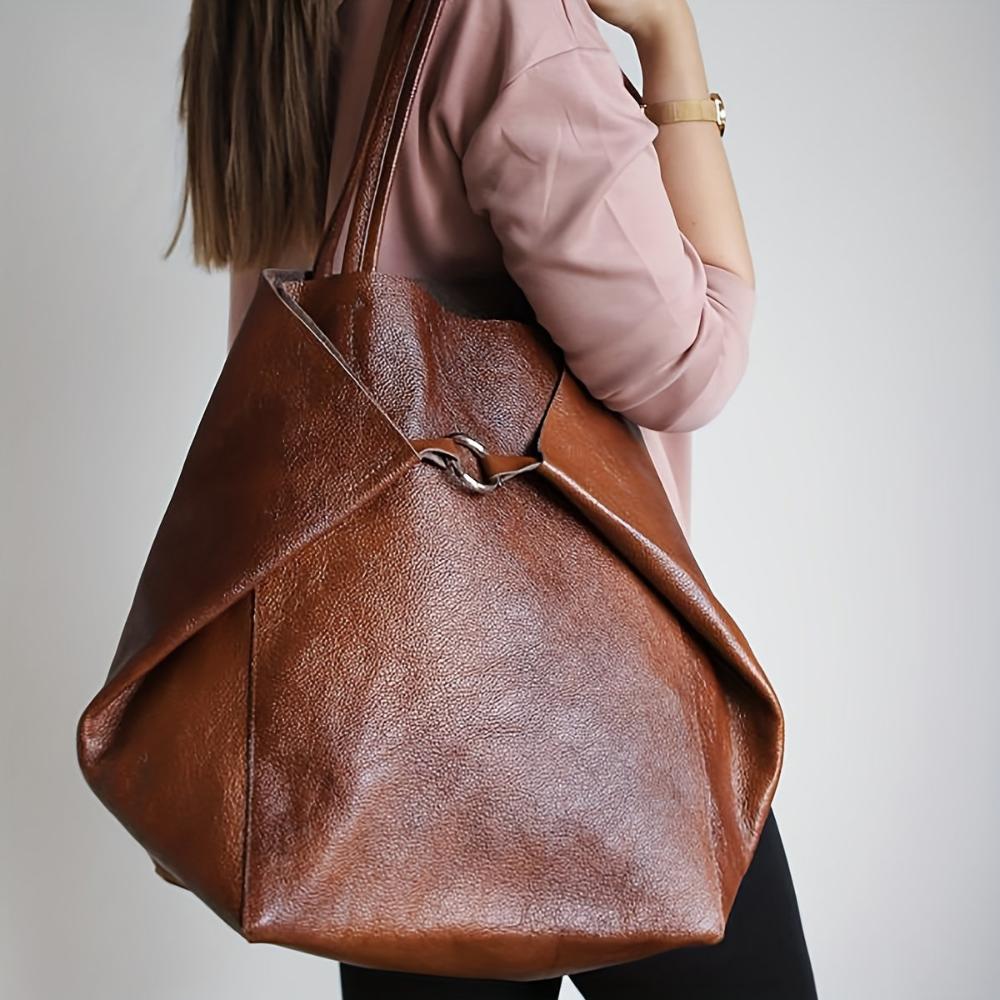 Retro Large Capacity Tote Bag