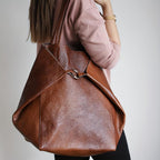 Retro Large Capacity Tote Bag