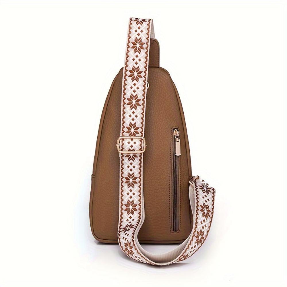 Vintage Chest Crossbody Bag