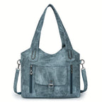 Vintage Shoulder Bag with Elegant Finish
