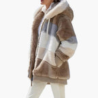 Women's Jacket with Hood and Zipper