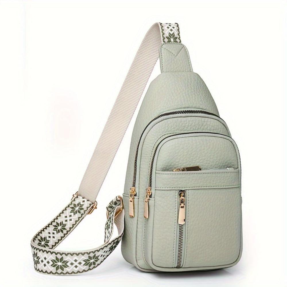 Vintage Chest Crossbody Bag