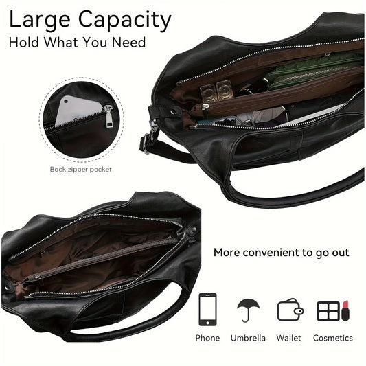 Elegant Genuine Leather Women’s Crossbody Shoulder Bag