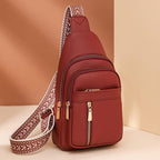 Vintage Chest Crossbody Bag