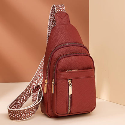 Vintage Chest Crossbody Bag