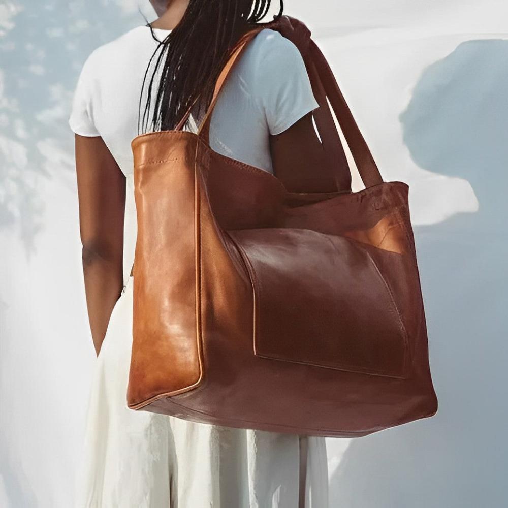 Vintage Shoulder Bag with Elegant Design