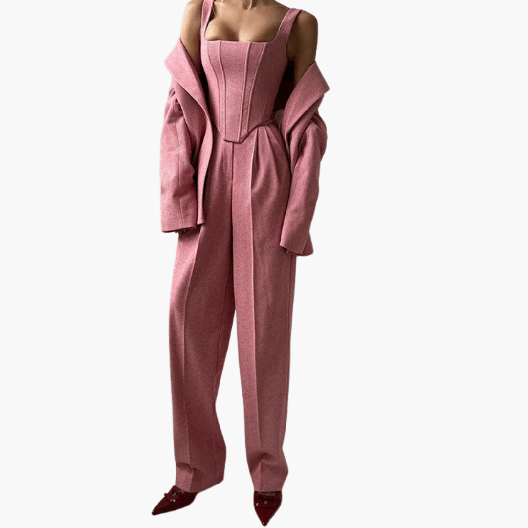 Pantsuit – Corset Blazer – Tailored Fit