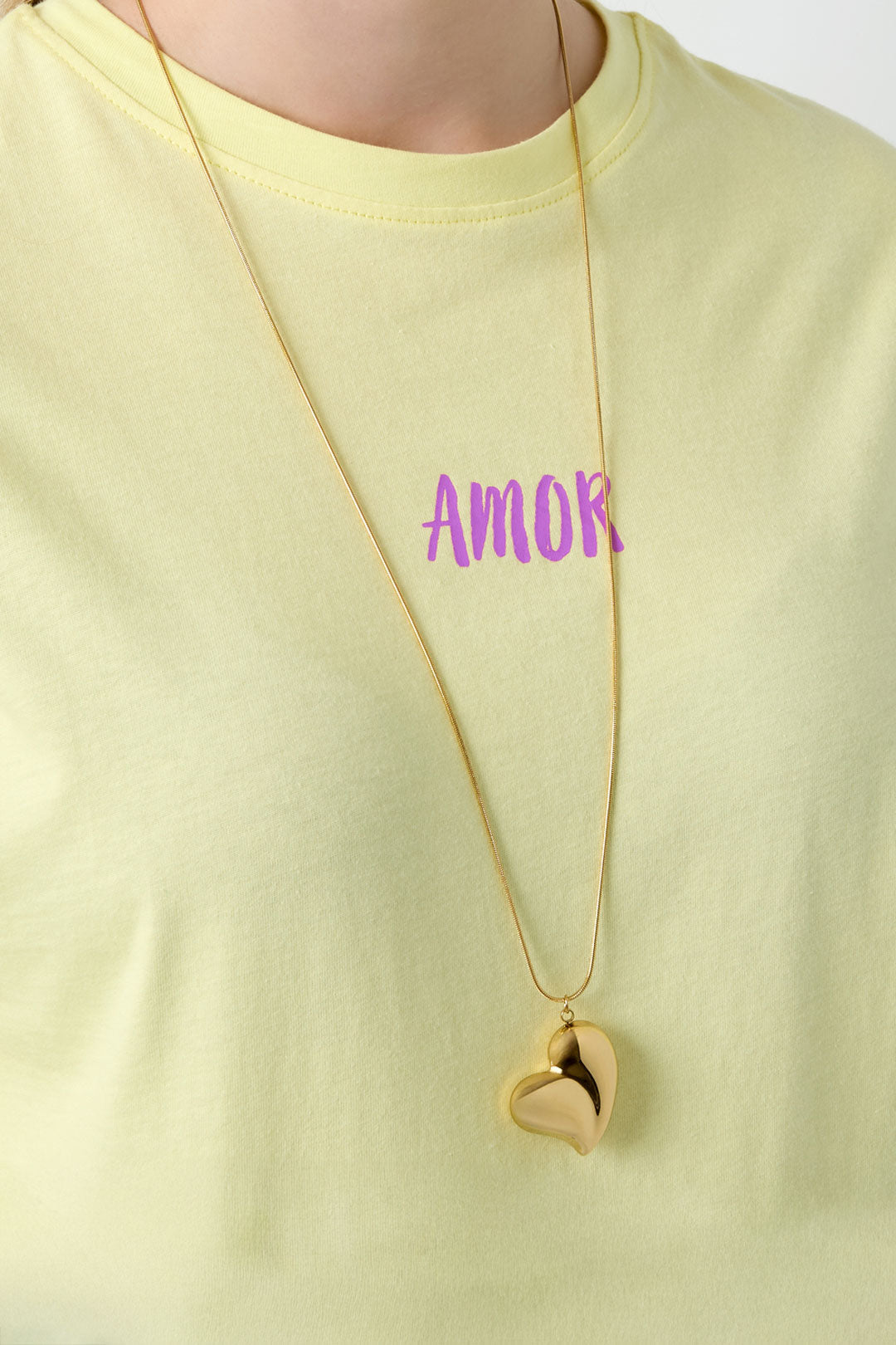 Whispers from the Heart Pregnancy Necklace Gold – Soothing Maternity Jewelry