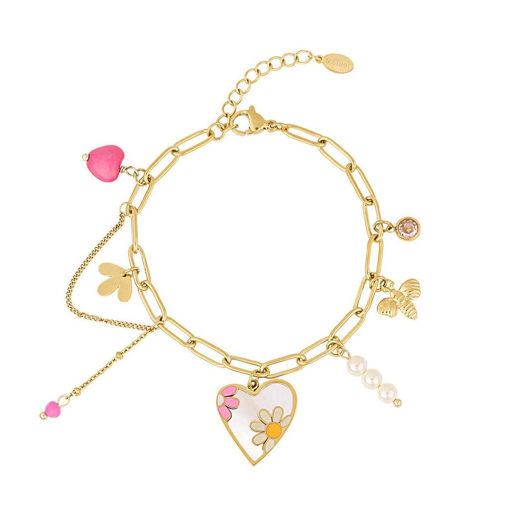 Blossom Dreams Bracelet Gold – Romantic Floral-Inspired Jewelry