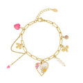 Blossom Dreams Bracelet Gold – Romantic Floral-Inspired Jewelry