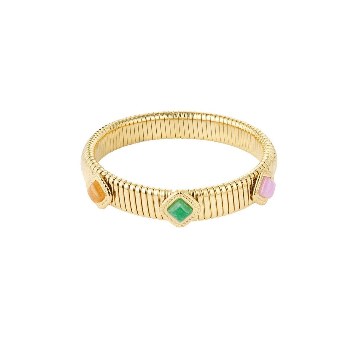 Bohemian Eclectic Bracelet Gold – Boho-Chic Charm Jewelry