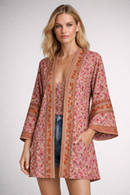 Cardigan Light colorful knit Elegant Summer Jacket Women