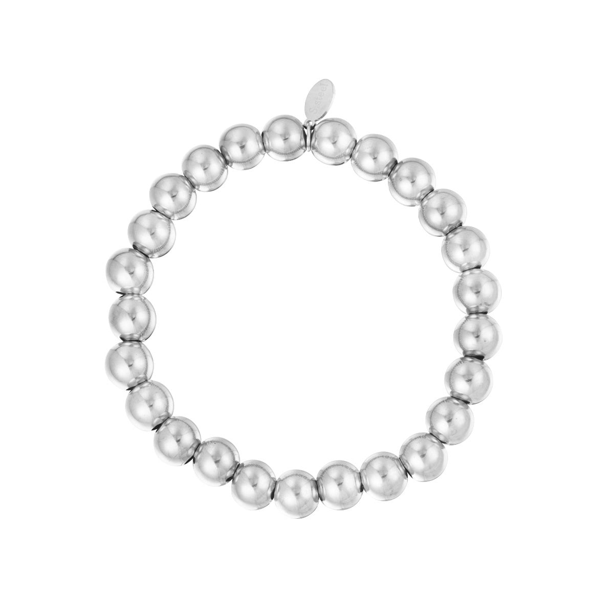 Bold Type Bracelet Silver – Modern Statement Chain Jewelry