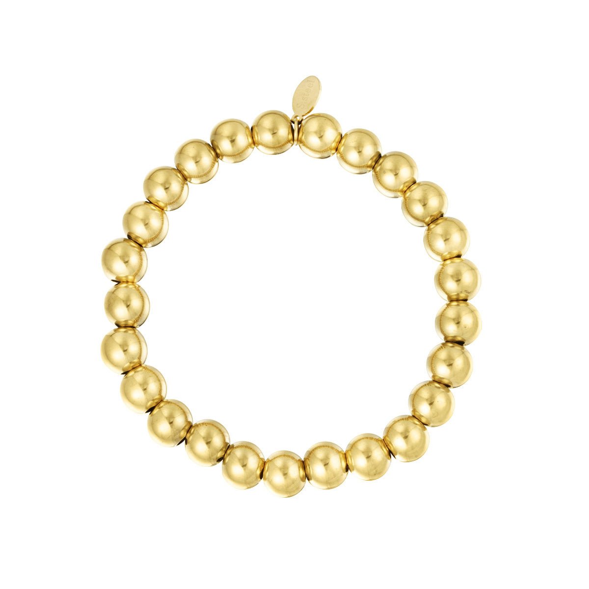 Bold Type Bracelet Gold – Modern Statement Chain Jewelry