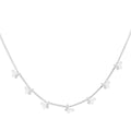 Butterfly Charms Necklace Silver – Elegant Butterfly Pendant Jewelry for Women