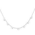 Butterfly Charms Necklace Silver – Elegant Butterfly Pendant Jewelry for Women