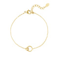 Chain Connected Bracelet Gold – Modern Linked Chain Jewelry