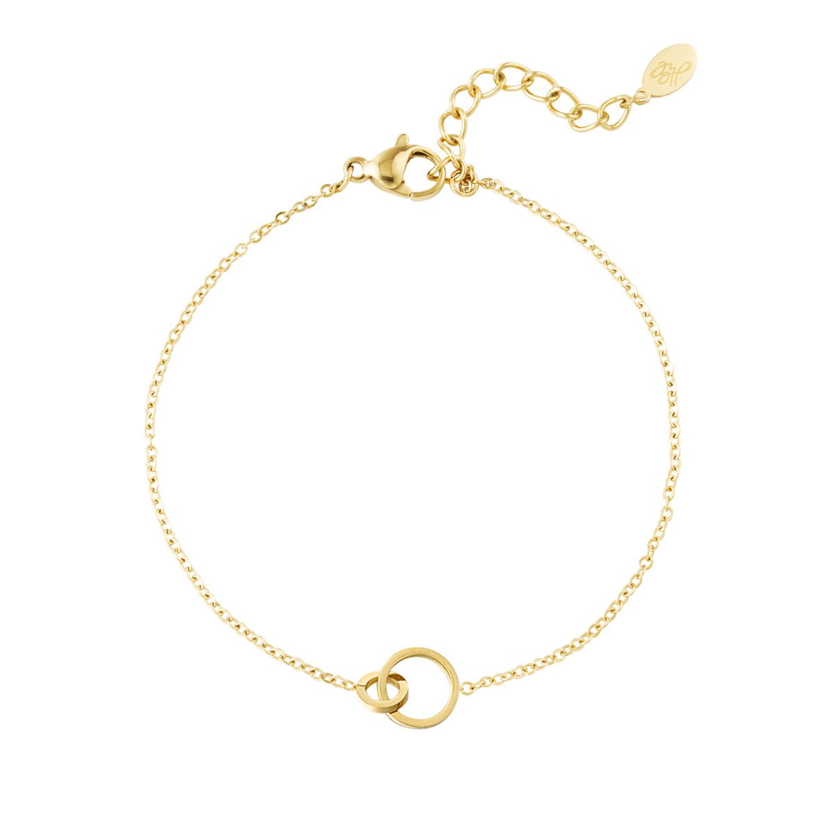 Chain Connected Bracelet Gold – Modern Linked Chain Jewelry