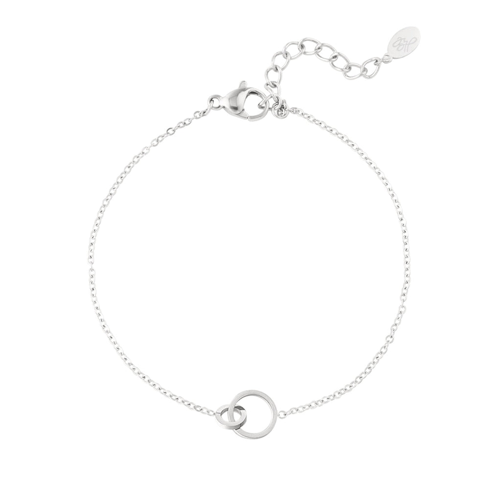 Chain Connected Bracelet Silver – Modern Linked Chain Jewelry