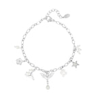 Charm Angel Dust Bracelet Silver – Magical Sparkle Charm Jewelry