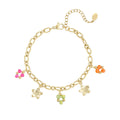 Charm Happy Place Bracelet Gold – Playful Lucky Charm Jewelry