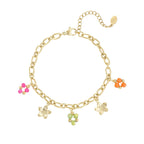 Charm Happy Place Bracelet Gold – Playful Lucky Charm Jewelry