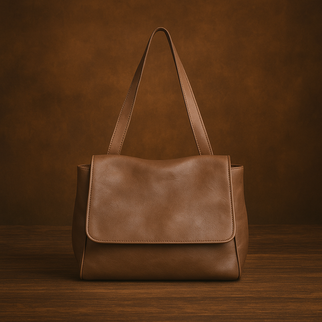 Soft faux leathers Handbag