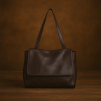 Soft faux leathers Handbag