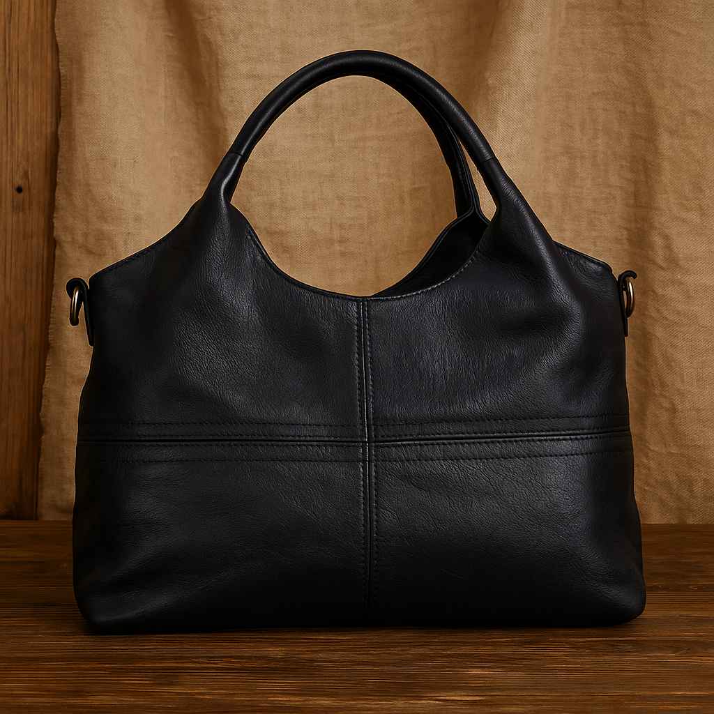 Elegant Genuine Leather Women’s Crossbody Shoulder Bag