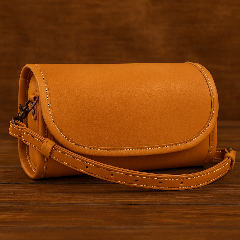 Vintage Genuine Leather Crossbody Bag for Women