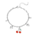 Cherish Charm Bracelet Silver – Meaningful Heart Charm Jewelry