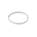Circled Bangle Bracelet Silver – Sleek Circular Cuff Jewelry for Women