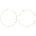 Classic Big Gold Hoop Earrings for Women