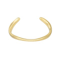 Classic Story Bangle Bracelet Gold – Timeless Polished Cuff Jewelry