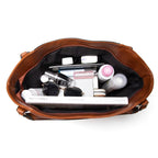 Leather Shoulder Bag with Classic Design