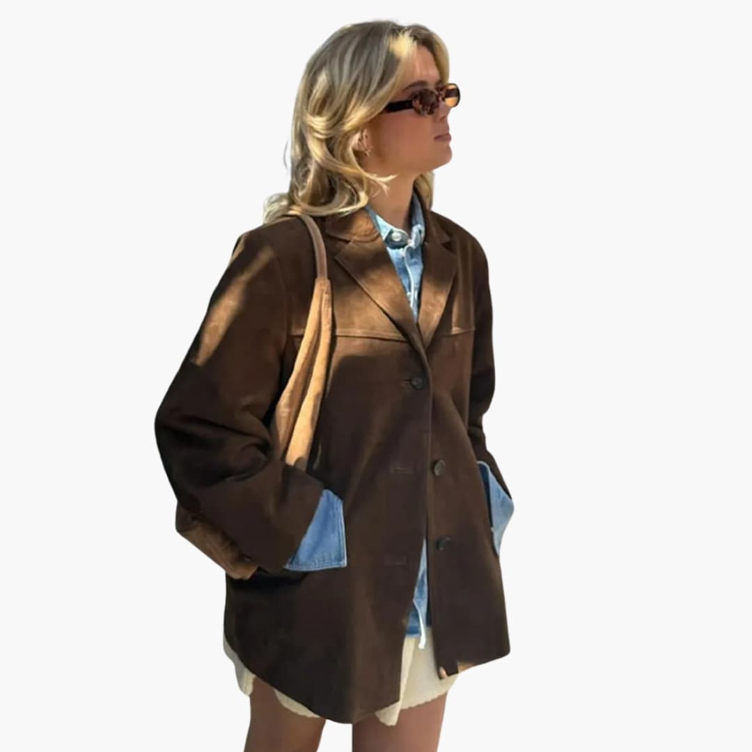 Blazer Jacket – Button Closure – Side Pockets