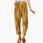 Corduroy Pants – Waistband – Front Closure