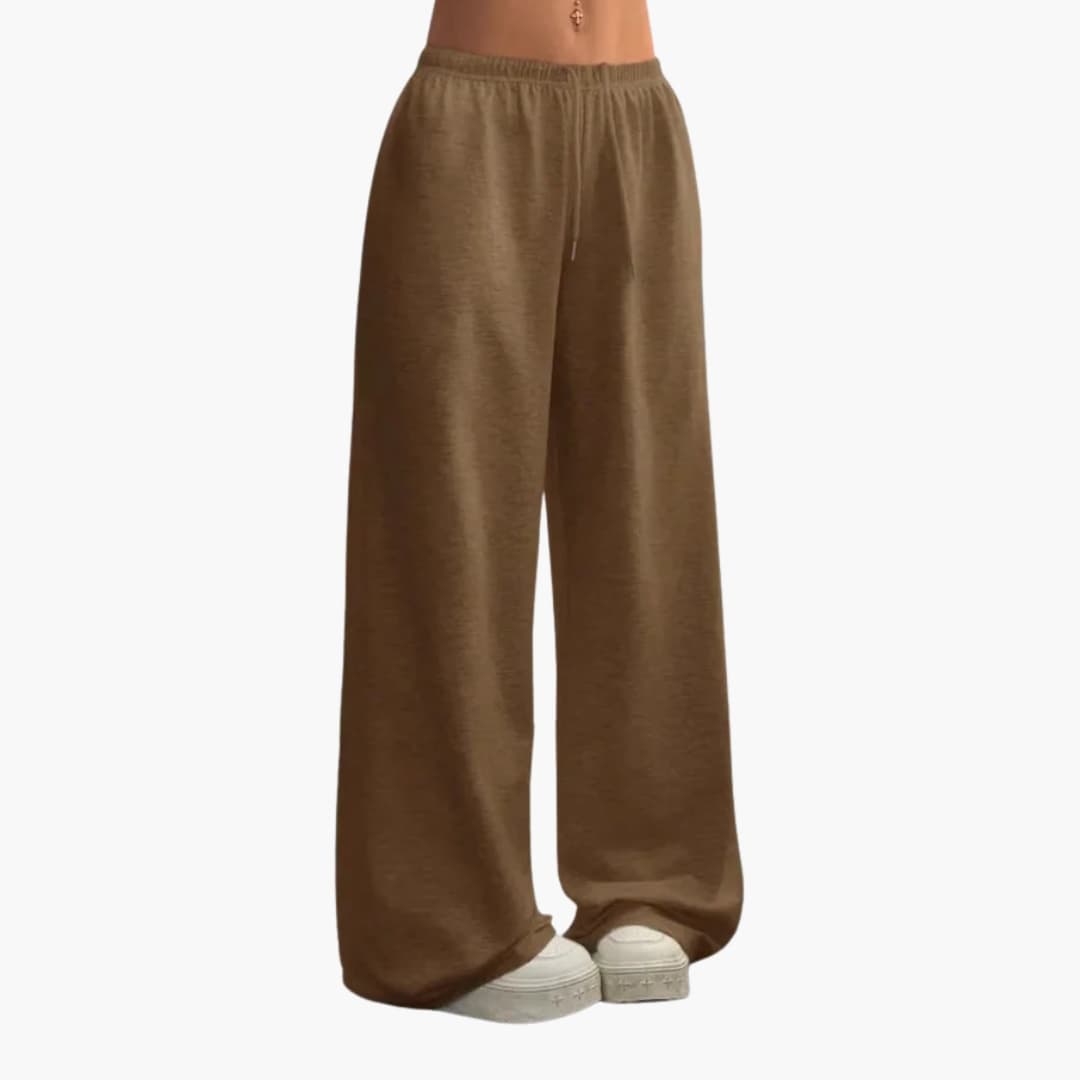 Wide-Leg Jogging Pants