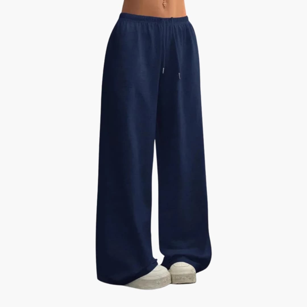 Wide-Leg Jogging Pants
