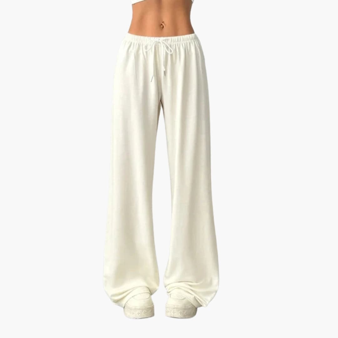 Wide-Leg Jogging Pants
